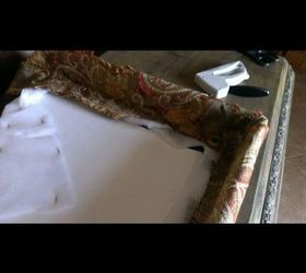 poster board cornice, diy, wall decor