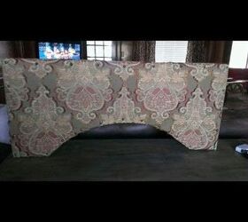 poster board cornice, diy, wall decor