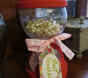 super easy candy trinket jar, crafts, repurposing upcycling, seasonal holiday decor, valentines day ideas