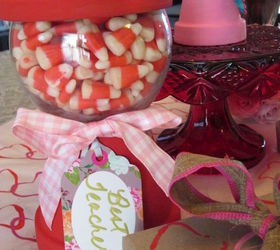 super easy candy trinket jar, crafts, repurposing upcycling, seasonal holiday decor, valentines day ideas