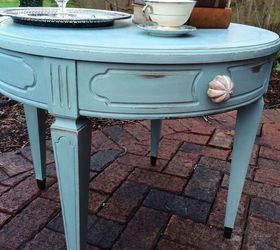 a 6 table painted makeover, painted furniture