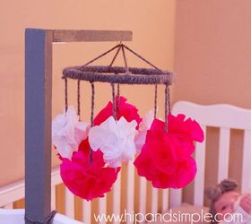 diy baby mobile, crafts, how to