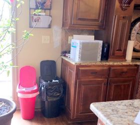 diy pull out trash and recyling bin, diy, kitchen design, storage ideas, woodworking projects