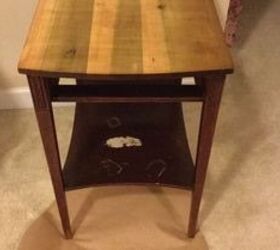 the ugliest side tables in history makeover painted, painted furniture