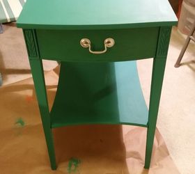 the ugliest side tables in history makeover painted, painted furniture