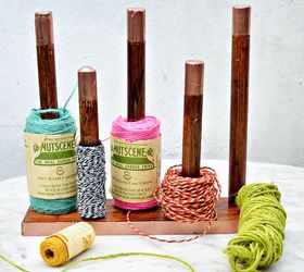 diy handy washi tape twine holder, craft rooms, organizing, storage ideas