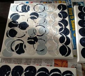 easy circle artwork, crafts