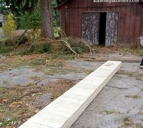 turning an old plank walkway into window seats, diy, repurposing upcycling, woodworking projects