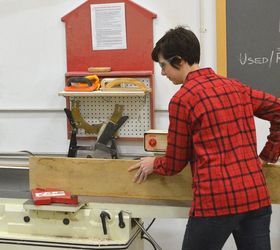 how to make a cutting board in 30 minutes, how to, woodworking projects, Using the jointer