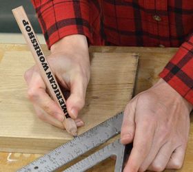 how to make a cutting board in 30 minutes, how to, woodworking projects, Marking the cutting board