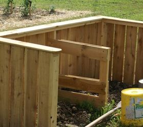 Make a Tilt Out Trash Bin Out of Pallets | Hometalk