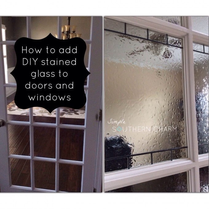 Diy Stained Glass For Privacy On Doors And Windows Hometalk Diy Stained Glass Privacy Doors Windows Window Treatments