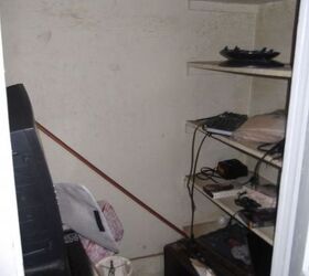 clutter closet turne office, craft rooms, home office, The thorn in my side