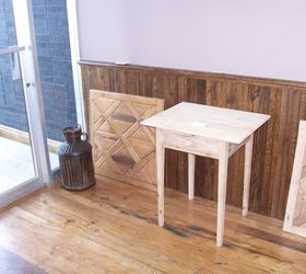 pallet wood to flooring panels, flooring, repurposing upcycling, wall decor, woodworking projects