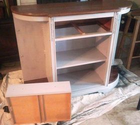 refreshed server, painted furniture, woodworking projects, I used Valspar London Coach only used ONE sample bottle got two coats