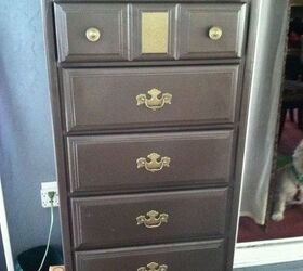 upcycled chalk painted dresser, chalk paint, painted furniture, Before