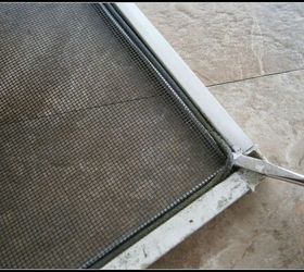how to re screen your screens, home maintenance repairs, how to, windows, remove your spline