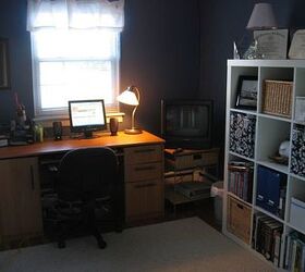 the nautical nursery that changed our lives, bedroom ideas, home decor, The BEFORE a dark office cave not the style or feel we enjoy