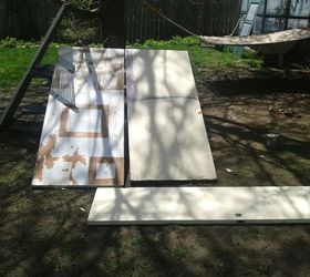 garden archway from old doors, outdoor living, repurposing upcycling