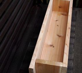 diy herb garden tutorial, diy, gardening, how to, Then we assembled each trough like this with the wood screws