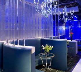 we love to work on a variety of projects these pictures are from a nightclub space, home decor