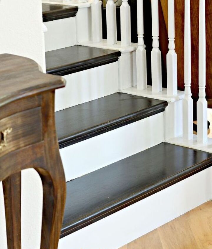 How To Paint Staircase Black And White at Vincent Womack blog