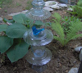 Repurposed Glassware=Garden Topiaries (easy project) Hometalk