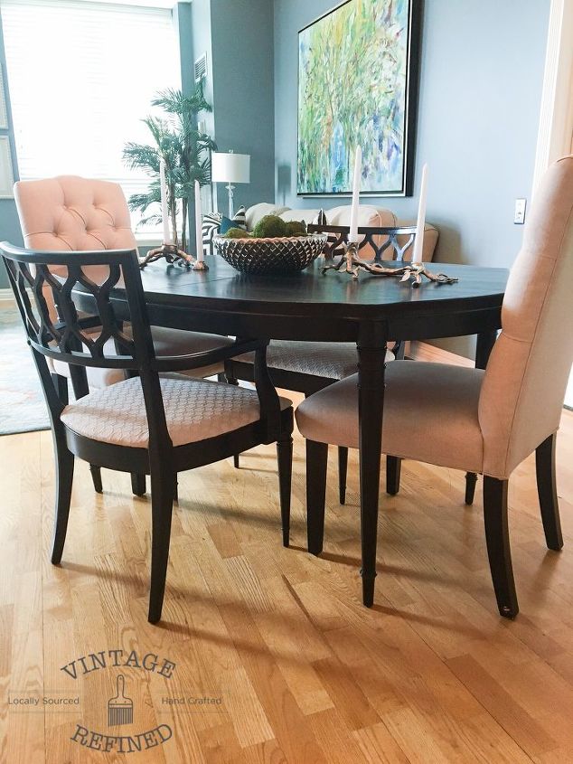 Dining Room Update - Painting Dining Table & Chairs | Hometalk