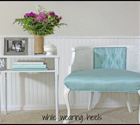 A $3.99 Goodwill Chair Makeover and A few Upholstery tips | Hometalk