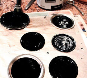 How To Make Chalkboard Mason Jar Lid Ornaments Hometalk