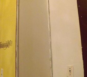 how to fill in wood paneling, home maintenance repairs, how to, wall decor, filled in with joint compound three times then primed