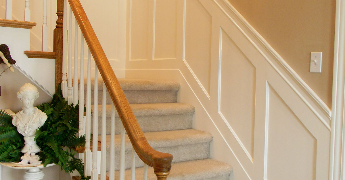 Wanda Brown Obituary - Quincy, IL | Quincy Herald-Whig My stairwell with painted scallops and new wainscoting ...