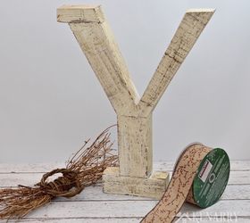 winter monogram decor for outside the front door, crafts, doors, seasonal holiday decor, wreaths
