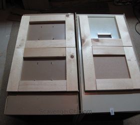 mismatched metal file cabinets get a makeover, diy, home office, painted furniture, woodworking projects