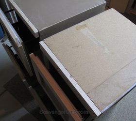 mismatched metal file cabinets get a makeover, diy, home office, painted furniture, woodworking projects