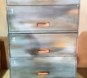 not your boring file cabinet anymore, painted furniture