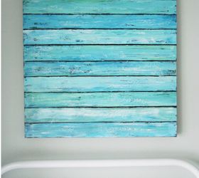 create a beach reminder in your winter home, crafts, wall decor