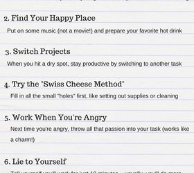 the top 12 ways to instantly stop procrastinating, cleaning tips, crafts, gardening, home decor, home improvement, home maintenance repairs, kitchen cabinets, kitchen design, painted furniture, painting, pallet, woodworking projects