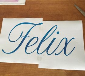 diy birthday gift a string wall art name, crafts, wall decor