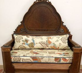 saved from a life in the attic, painted furniture, repurposing upcycling, reupholster