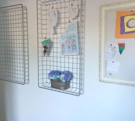 metallic drawers repurposed, organizing, repurposing upcycling, wall decor