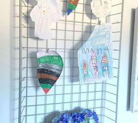 metallic drawers repurposed, organizing, repurposing upcycling, wall decor