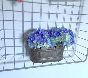 metallic drawers repurposed, organizing, repurposing upcycling, wall decor