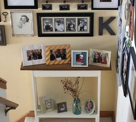 diy entry console table, diy, foyer, how to, rustic furniture, woodworking projects