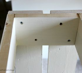 diy entry console table, diy, foyer, how to, rustic furniture, woodworking projects