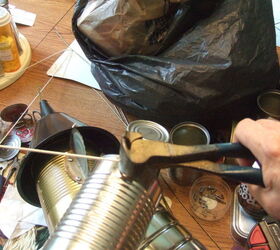 instructions for making the tin man part 2, crafts, repurposing upcycling