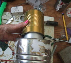 instructions for making the tin man part 2, crafts, repurposing upcycling
