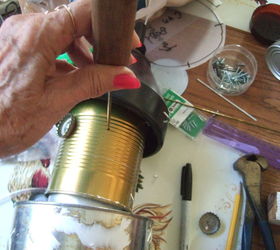 instructions for making the tin man part 2, crafts, repurposing upcycling