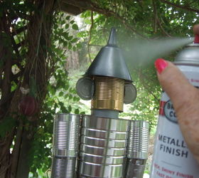 instructions for making the tin man part 2, crafts, repurposing upcycling