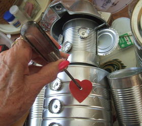 instructions for making the tin man part 2, crafts, repurposing upcycling